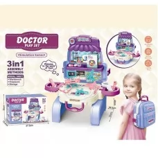 Игровой набор доктора BabyToys 828-48 со стетоскопом и микроскопом