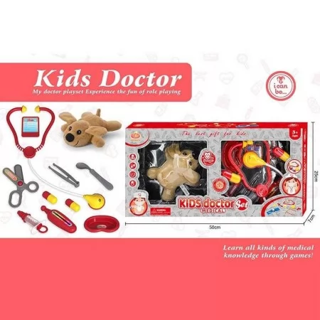 Набор доктора BabyToys KJ 1926 A-6 пластиковый для девочек