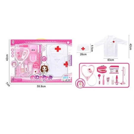 Игровой набор доктора BabyToys SD 169-240 со светом и стетоскопом