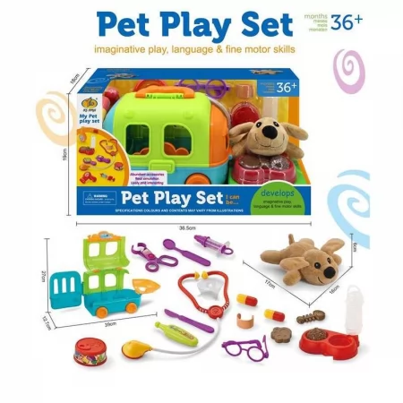 Игровой набор ветеринара BabyToys KJ 15 A-4 для девочек