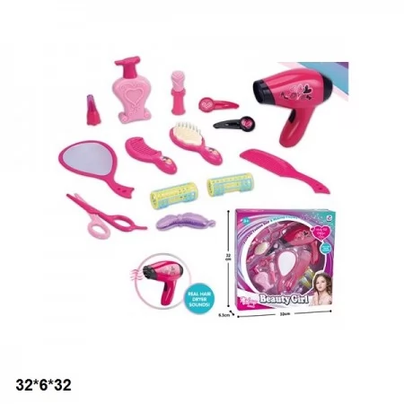 Набір перукаря для дівчаток BabyToys 3613-3 на батарейках