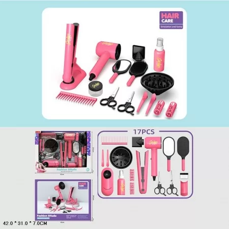 Набор парикмахера BabyToys 4WY004 для девочек от 2 лет