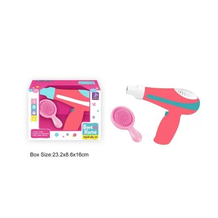 Ігровий набір перукаря BabyToys 836 на батарейках для дівчинки