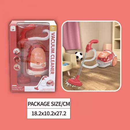 Детский пылесос BabyToys 8016 на батарейках с подсветкой