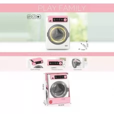 Пральна машина LS 820 C 83 р.: 17.8х10.5х23.8 см, підсвічування, звуки, обертається барабан, відчиняються дверцята, висувний відсік, в коробці