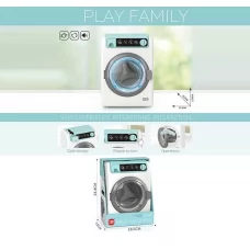 Пральна машина LS 820 Q 83 17.8х10.5х23.8 см, підсвічування, звуки, обертається барабан, відчиняються дверцята, висувний відсік, в коробці