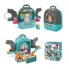Игровой набор доктора BabyToys 008-998-1 с рюкзаком и фигурками Игровой набор доктора BabyToys 008-998-1 с рюкзаком и фигурками