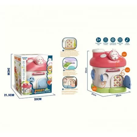 Сейф-копилка BabyToys с подсветкой и отпечатком пальца