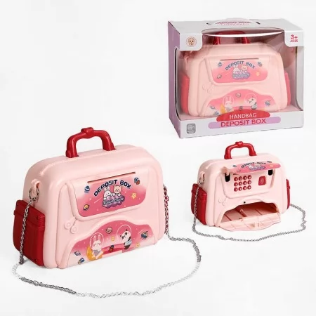 Скарбничка-сейф BabyToys F 860 C з підсвіткою та відбитком пальця