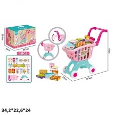 Візок 623-404 з продуктами кор.34,2*22,6*24 