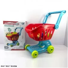 Игровая тележка для супермаркета BabyToys YDF5519-1 пластмассовая