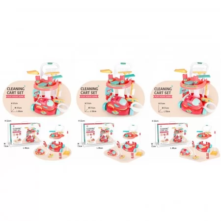 Игрушечный пылесос BabyToys A6891 со светом и звуком