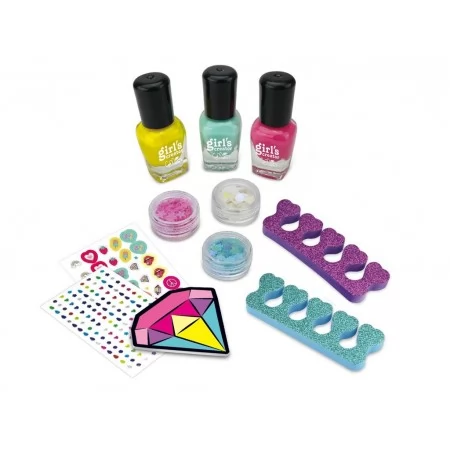 Ігровий beauty-набір 4 в 1 Girl’s Creator для манікюру, татуювань, зачісок і створення прикрас 7150347