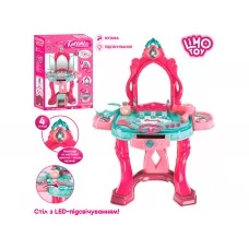 Детский туалетный косметический столик-трюмо 57-34-76см Limo Toy 008-990