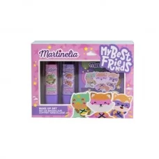 Martinelia Мини набор для макияжа "MY BEST FRIENDS", арт. 12032 в наборе: Помада, Тени для век  24 x 16 x 16 см