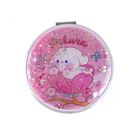 Зеркало карманное круглое Sakura ZT185-2576L, 7 см, с блестками, микс видов (цена за 1шт) Зеркало карманное круглое Sakura ZT185-2576L, 7 см, с блестками, микс видов (цена за 1шт)