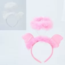 Обруч для волос BabyToys YG0119 ангел светящийся плюш