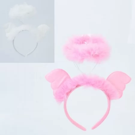 Обруч для волос BabyToys YG0119 ангел светящийся плюш