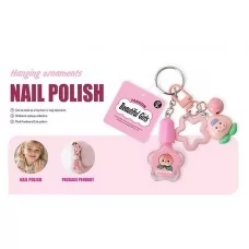 Брелок для дівчинки з косметикою BabyToys металічний Брелок для дівчинки з косметикою BabyToys металічний