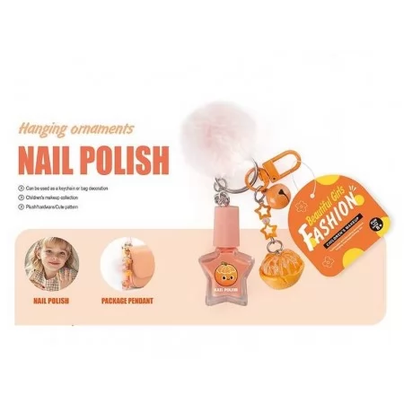 Брелок для дівчаток BabyToys з косметикою металевий