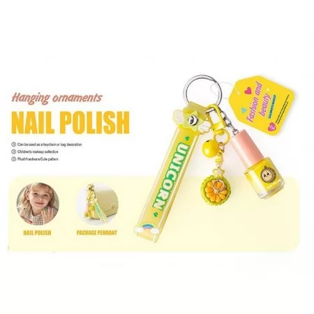 Брелок для дівчаток з косметикою металевий лак BabyToys