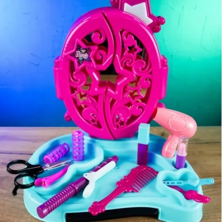 Туалетный столик трюмо BabyToys KL 4085 для девочек пластмассовый Туалетный столик трюмо BabyToys KL 4085 для девочек пластмассовый