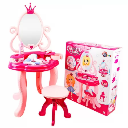  Іграшка "Косметичний столик" 8683 "Technok Toys" 9 аксесуарів, стілець