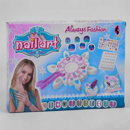 Маникюрный набор для девочек BabyToys 848А разноцветный пластиковый