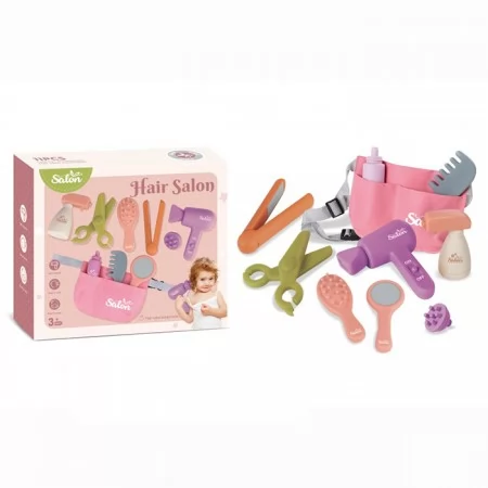 Игровой набор парикмахера BabyToys DL-001, 11 предметов