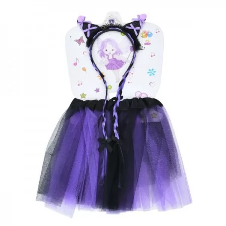 Карнавальный набор аксессуаров BabyToys YG0124, обруч и юбка