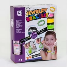 Детские браслеты BabyToys 893 со стразами, набор 6 шт.