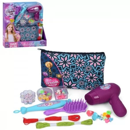 Набір перукаря BabyToys YK6622-1 з намистинами та плетінням