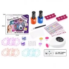 Набор для маникюра BabyToys 667-16 с накладными ногтями и электрической пилочкой Набор для маникюра BabyToys 667-16 с накладными ногтями и электрической пилочкой
