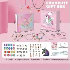 Набір прикрас BabyToys 762-27 браслети та брелоки для дівчаток Набір прикрас BabyToys 762-27 браслети та брелоки для дівчаток