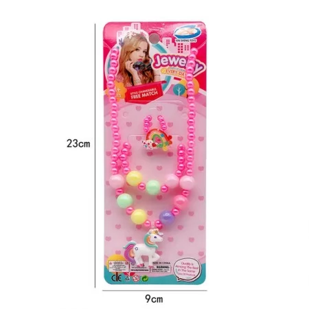 Набір дитячих прикрас BabyToys F 2-55 різнокольоровий пластик