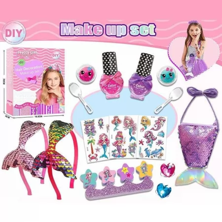 Набор украшений для девочки BabyToys L 5307 с лаком и тату