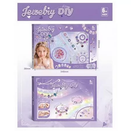 Набор украшений BabyToys PX 66086, 62 элемента для девочки