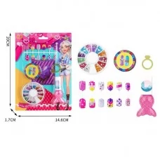 Детские накладные ногти BabyToys 9222 C разноцветные