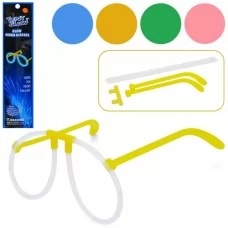 Детские очки BabyToys YG0038 светящиеся в темноте, микс цветов