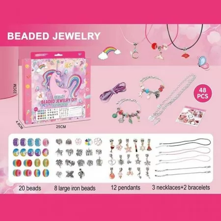 Детские браслеты BabyToys 155378 для девочек разноцветные