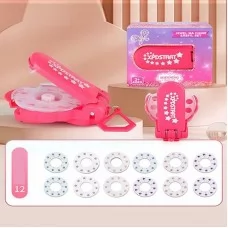 Аксесуари для волосся BabyToys 811-77 B, 12 дисків зі стразами