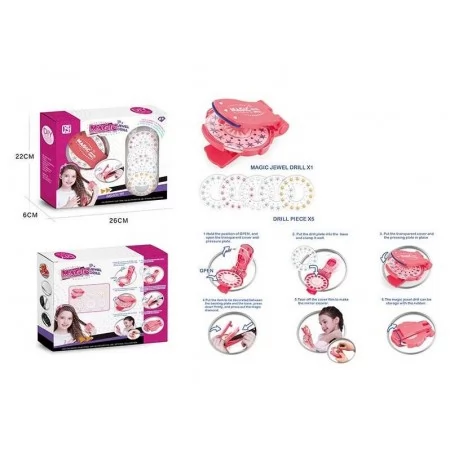 Дзеркальце кишенькове для дівчаток BabyToys 154541 з аксесуарами
