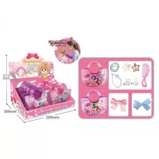 Аксесуари для волосся BabyToys YT 058 заколки гумки набір