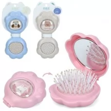 Дитяча розчіска BabyToys YG0222 складна з дзеркалом Дитяча розчіска BabyToys YG0222 складна з дзеркалом