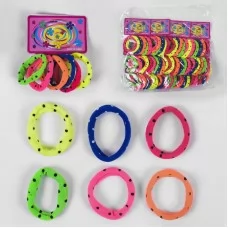 Резинки для волос BabyToys 72 штуки разные цвета