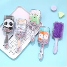 Набор расчесок для девочек BabyToys 4 вида микс цветов