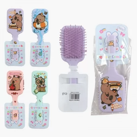 Щітка для волосся BabyToys капібара різнокольорова для дівчаток