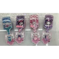 Расческа для девочек BabyToys C 73124 пластиковая микс видов