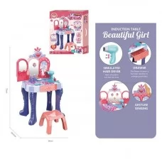 Туалетный столик BabyToys 661-132 со светом и звуком для девочки