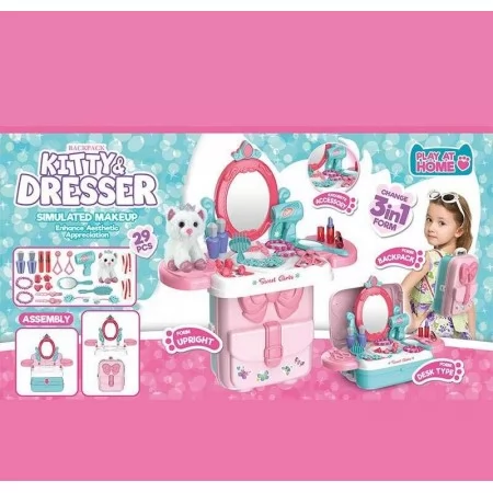 Туалетный столик трюмо BabyToys 661-3003 для девочек